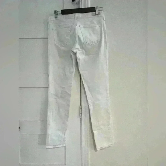 AG Adriano Goldschmied White “The Silt” Cigarette Leg Denim Jeans- size 27R EUC - Picture 4 of 6